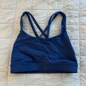 Lululemon Energy Bra Dark Deep Blue size 2